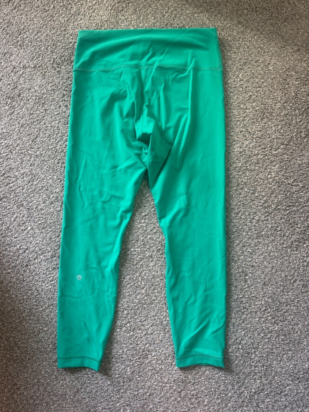 Lululemon Wunder Train 25” Green Leggings